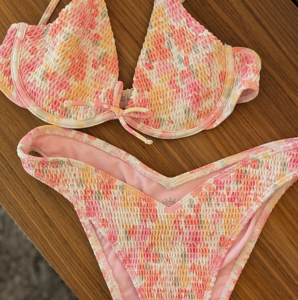 Hollister Floral Bikini